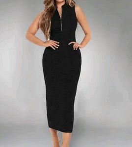 Chic Black Bodycon Dress