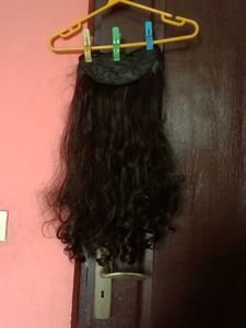 Long Brown Curly Clip In Hair Extensions