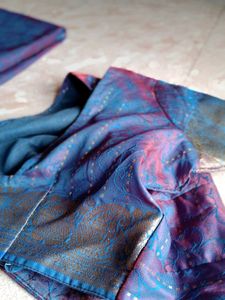 Blue Festive Wear Saree