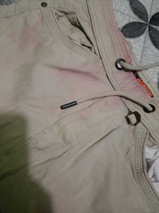 Y-Chan Fashion Khaki Cargo Shorts