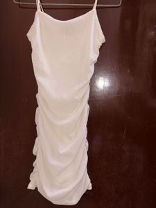 White Bodycon Mini Dress