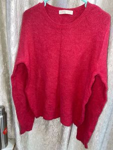 Fuchsia Fall Sweater