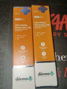 The Derma Co. Ultra Matte Sunscreen Gel SPF 60