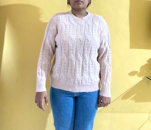 Baby Pink Sweater Top