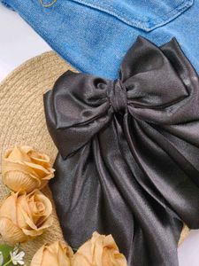 Long Tail Satin Bow