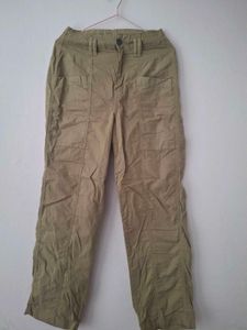 zudio Khaki Cargo Pants