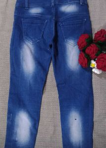 Cute Embroidered Jeans