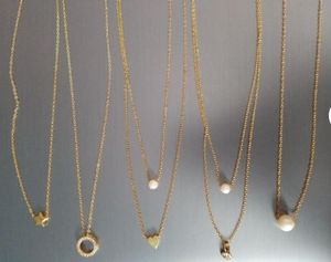 Gold Tone Necklaces Pack Of 5
