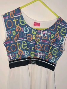 A Line Dress With Slits