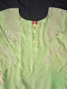 Green Kurta
