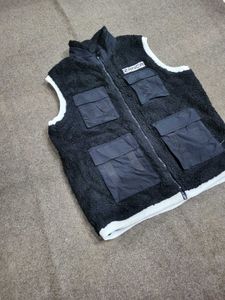 ZANCA Black Half Jacket