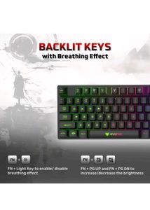 EvoFox Fireblade TKL Semi-Mechanical Gaming