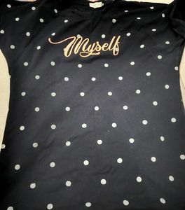Polka Dot &#39;Myself&#39; Tee