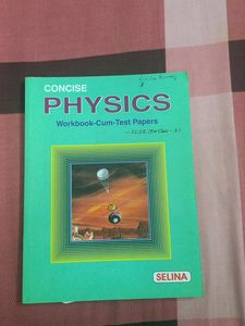 Selina Icse Physics Workbook Class 10