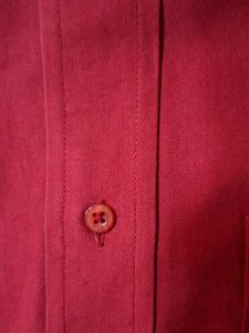 Red Casual Shirt can fit 48 to 50 size loose..exce