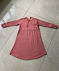 Peach Tunic Top