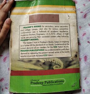 Pradeeps Biology Book For Class 10th
