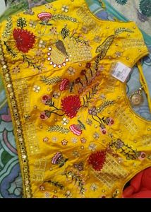 New Yellow Lahnga