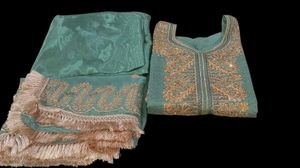 Very Elegant Embroidery Kurta With Salwar Suit