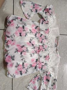 Floral Ruffle Dress