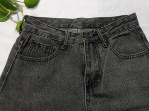 Gray Denim Jeans