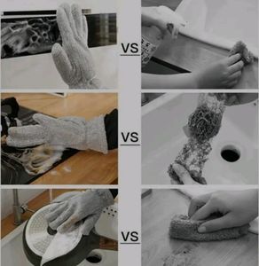 Wired Dishwashing Hand Gloves For Winters