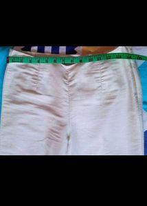 PRICEDROP💜 W OffWhite Cigarette Pants