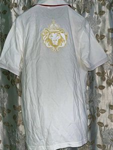 White TREK Polo Shirt