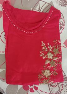 Red Kurta