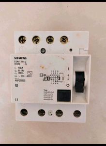 Non Working Siemens RCCB 40Amp