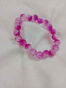 Pink Beaded Bracelet