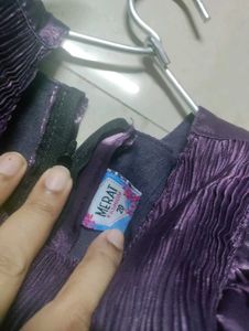 Dark Purple Party Frock