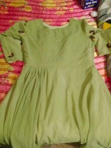 Elegant Green Anarkali