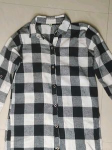 Long Length Shrug + Low Waist Shorts