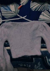 Trendy Woolen Top For Girls