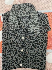 Flat 199 Any Top! Chic Grey Sleeveless Shirt/Top