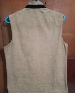 Golden Biege Nehru blazer