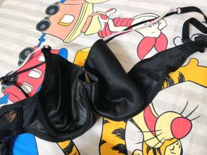 Heavily Padded Black Bra (Mostly U***)