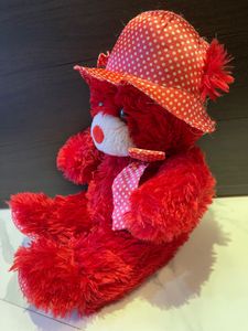 Teddy Bear With Neck Bow