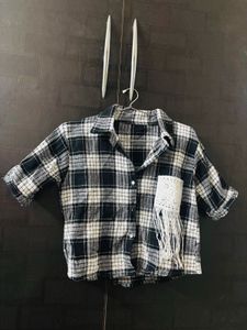 Plaid Crop Top