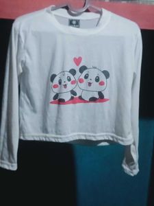 Cute Panda Graphic Tee