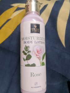 Good Vibes Rose Moisturizing Body Lotion
