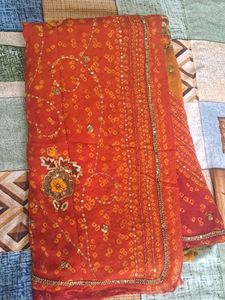 Pure Rajesthani Bandhni Kapda And Full Handwork