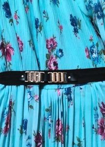Floral Print Midi Dress XL size