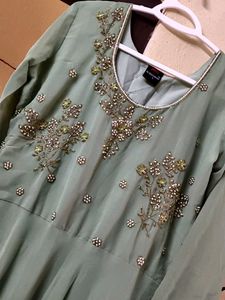 🫒🫒very elegant grapes colour festive gown