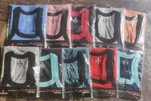Playbay Gym Vest Combo Of 2
