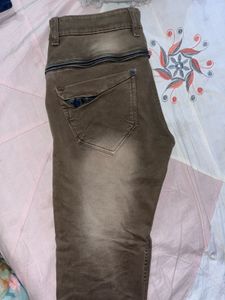 Happy Trails Brown Jeans - Size 34 - Your N