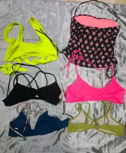 Bundle  Of 6 Bikini 👙 Tops