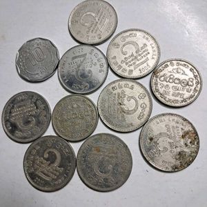 11 SriLankan Coins