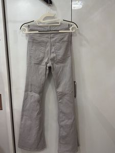 Grey Flared Jeans